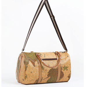 Bolsa de Viaje de Cuero Premium, Bolsa de Gimnasio, Bolsa de Fin de Semana, Impermeable, Gran Capacidad, Equipaje de Mano, Elegante, Duradera, Unisex - Product Image 3