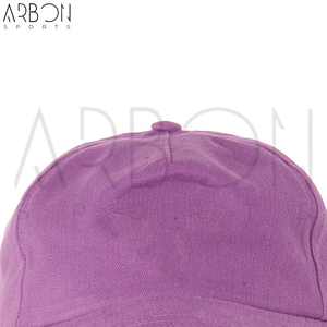 Casquettes 5 panneaux faites à la main, couleur unie violette, qualité supérieure, nouveau produit tendance et confortable, fournisseur fiable 2026 - Product Image 4