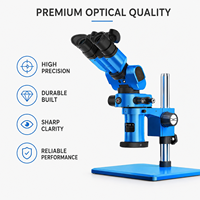 Trinocular Stereo Microscope 10X | Sunshine 180° Rotating Foldable Design | IP54 Protection | Manual Focus Precision Inspection