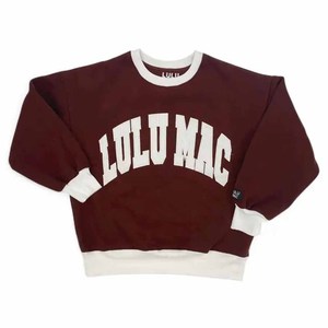 เสื้อฮู้ดดี้ผู้ชายคอตตอน 100% ปักเลื่อมลายโลโก้ LULU MAC แบบสั่งทำพิเศษ ขายส่ง ดีไซน์เนอร์ คอกลม ทรงโอเวอร์ไซส์ ODM - Product Image 1