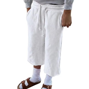 Custom 100% Cotton Baggy Blank Sweat <b>Shorts</b> Double Waistaband <b>Men</b> Heavy Weight Fleece Joggers <b>Shorts</b> Plus Size <b>Men's</b> <b>Shorts</b> - Product Image 3