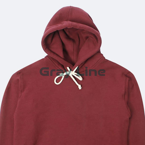 Sweat à capuche unisexe surdimensionné en molleton 100 % coton respirant à motif écossais, designs et étiquettes personnalisés, faible MOQ - Product Image 6