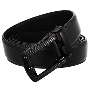Cinturón de Cuero para Hombre con Hebilla Automática Ajustable de Alta Calidad, con Logotipo Personalizado a Precio de Fábrica - Product Image 4