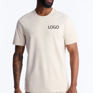 เสื้อแขนสั้นเนื้อผ้าเรียบเนียนสำหรับผู้ชาย สวมใส่สบายๆ พร้อมโลโก้ดีไซน์ทันสมัย แขนสั้น รับผลิตแบบ OEM 2026 - Product Image 1