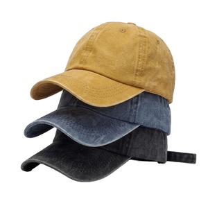 Premium Washed Cotton Baseball Cap Featuring Vintage Denim Texture Adjustable Strap Back Sporty Breathable Sun Hat Daily Wear - Product Image 5