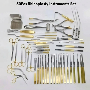 Juego de 50 Instrumentos de Rinoplastia, Herramientas Quirúrgicas Profesionales para Cirugía Nasal y Plástica, para Procedimientos Cosméticos - Product Image 2