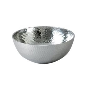 Juego de Tazones para Servir de Acero Inoxidable Pulido de Alta Calidad, Tazón Decorativo de Metal de Lujo para Frutas y Ensaladas, para Hogar, Hotel y Catering - Product Image 6