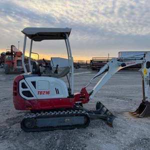 Takeuchi TB235 Compact <b>Excavator</b> Crawler Digger 1.2 Ton Hydraulic Excavation <b>Machine</b> with Digging Bucket 0.12m³ Capacity - Product Image 5