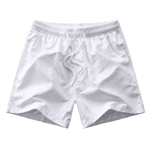 Breathable Soft Cotton Men Casual Cotton <b>Shorts</b> High Quality Solid Color Business Social Elastic Waist <b>Beach</b> <b>Short</b> - Product Image 2