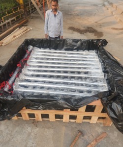 เครื่องย้อมผ้าทรงกรวยแนวตั้งอัตโนมัติ JOGSON แบบ 4 หลอด ปั๊ม 4 หัว ความจุ 60 กก. แรงดันไฟฟ้า 380-440V แผงควบคุมระบบ PLC แบบสัมผัส - Product Image 5