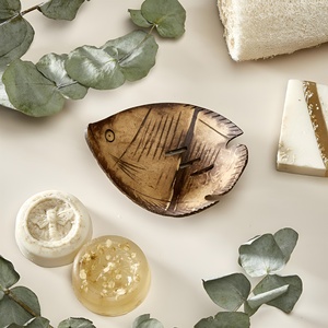 Respetuoso del medio ambiente de coco jabón plato titular precio barato OEM marca privada de Vietnam - Product Image 4