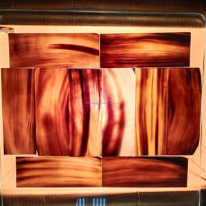 Plaque en corne de buffle naturelle pour lunettes, blanc clair, matériau de qualité supérieure à prix de gros - Product Image 6