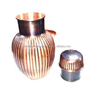 Jarra de Cobre Puro de Nuevo Diseño con Acabado Pulido para Hotel y Hogar, Jarra para Bebidas con Material de Cobre Puro - Product Image 3