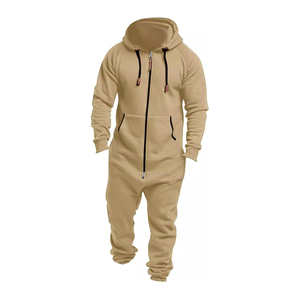 Mono de Invierno Personalizado para Hombre, con Capucha, Elegante, de Tela Polar, Transpirable, de Secado Rápido, Alta Calidad, al por Mayor - Product Image 2