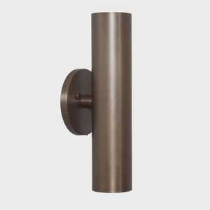 Minimalist Brass Wall Sconce Cylinder Shape Indoor Lighting Fixture Living Room Home Decor Durable Design - Product Image 4