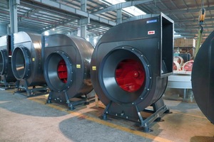 Systèmes de protection basse pression, ventilateur centrifuge à entraînement direct pour l'extraction de fumée des sous-sols, CEP-1-8D, usage industriel, faible bruit - Product Image 3