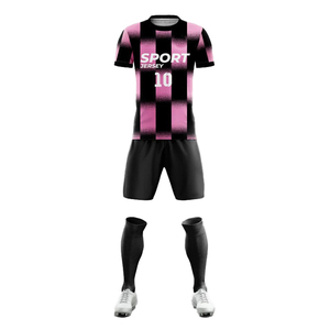 Uniforme de Fútbol Personalizado Transpirable con Estampado Digital, 100% Poliéster, Malla, Manga Corta, Secado Rápido, Unisex para Adultos - Product Image 6