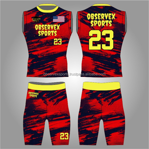 7v7 Uniform High Quality Flag Football Uniform Set Designed 7on7 Stretch And Flexibility For Quick Movements - Product Image 1