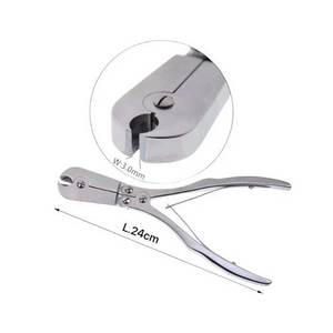 เครื่องตัดเข็มคิชเนอร์ เครื่องตัดเข็มศัลยกรรมกระดูก เครื่องตัดลวดเหล็ก เครื่องมือผ่าตัดสัตว์ ใช้ซ้ำได้ SURGINEXA SOA-5542109387 - Product Image 3