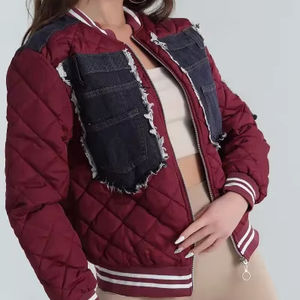 Chaqueta Acolchada Ligera para Mujer, Diseño 2026, Plegable, con Capucha, Mangas Largas, Cierre de Cremallera, Color Sólido, Piel de Oveja - Product Image 1