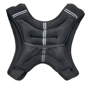 Gilet lesté réglable de 30 lb avec bande réfléchissante, équipement d'entraînement corporel pour hommes et femmes, gilet lesté de 20 kg et 10 kg - Product Image 4