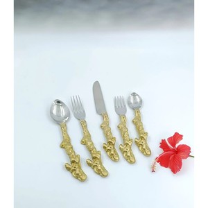 Hot Selling Durable Rust Resistant Stainless Steel Mirror Polished Cutlery Set Including 2 Spoon , <b>Knife</b> & Fork Eye Catching Set - Product Image 2