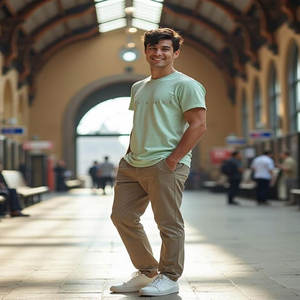 Haute qualité 100% coton lourd Boxy T-shirts OEM ODM décontracté surdimensionné Logo T-shirts pour hommes couleur unie T-shirts vierges - Product Image 5