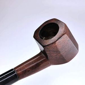 Pipa de Fumar de Madera Natural Hecha a Mano, Ecológica y Duradera, Estilo Vintage, Reutilizable y Portátil, Directo del Fabricante - Product Image 1