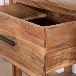 Mesita de noche o mesita auxiliar Vandana Golden Form con cajón Conoa - Product Image 3