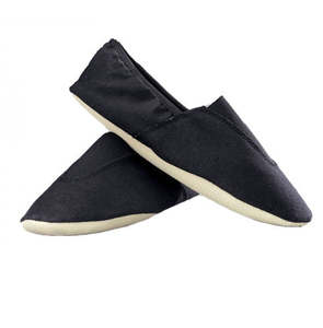 Chaussures de sport souples unisexes avec logo personnalisé, en cuir véritable, pour la gymnastique et la danse, avec semelle intérieure plate pour l'hiver et semelle extérieure en caoutchouc légère - Product Image 2