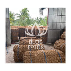 Tapis de sol tissé en fibre de coco naturelle verte, paillasson en fibre de coco pour entrée, vente en gros, exportation - Product Image 1