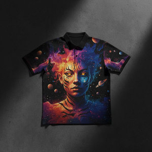 Camiseta DTG para Mujer, Impresión Digital Avanzada para Gráficos a Todo Color, Mezcla de Algodón Suave y Cómoda, Uso Diario, Secado Rápido - Product Image 6