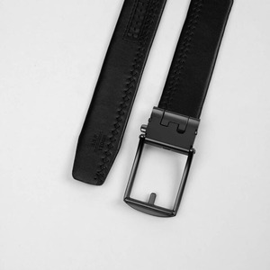 TST 3103.1 Cinturón vintage de cuero suave de primera calidad para hombre con hebilla de acero - Product Image 3