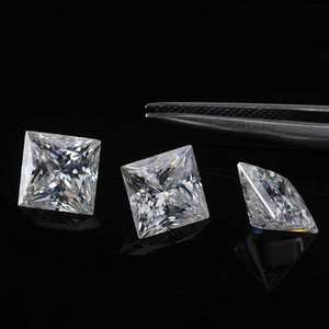 Diamantes Sueltos al por Mayor, Cultivados en Laboratorio, HPHT CVD, Corte Princesa, Color D, 0.5-5CT, Perforados con Láser, Certificados por IGI - Product Image 2