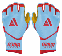Guantes de Bateo de Béisbol Profesionales Personalizados de Cuero Duradero con Protección Acolchada en la Palma, Cierre de Gancho y Bucle Antideslizante, para Uso en Softbol