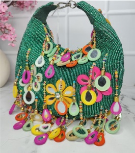 Nouvel arrivage de sacs à main sous le bras scintillants à paillettes, élégants sacs à main de luxe à la mode bling bling et aisselles en forme de croissant pour femmes - Product Image 2