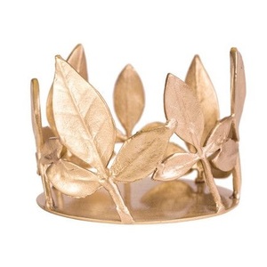 Porte-bougie moderne en métal doré, style hurricane, pour bougies chauffe-plat, avec couvercle en verre large, pièce maîtresse décorative pour table - Product Image 2