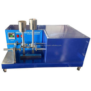 Probador de abrasión de acero dulce con recubrimiento en polvo de calidad excepcional, el más vendido, con contador digital preestablecido, origen India. - Product Image 1