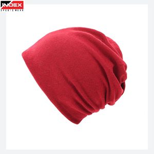 Bonnet en tricot premium pour homme, doux et extensible, avec revers, logo personnalisé, chaud, en acrylique, pour l'hiver, ajustement confortable - Product Image 1