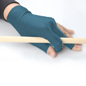 Gants de billard unisexes d'été respirants en nylon personnalisés à 3 doigts pour le snooker, vêtements de sport et d'extérieur, accessoire de billard pour joueurs - Product Image 6