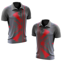 Chemise décontractée pour homme à manches courtes, imprimée, 100 % polyester durable, respirante, de qualité supérieure, vente en gros