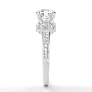 VALA BROTHERS Luxury VVS Lab Grown Diamond Engagement <b>Ring</b> IGI Certified 925 <b>Silver</b> <b>Solitaire</b> <b>Ring</b> Trendy Women's Jewelry - Product Image 3