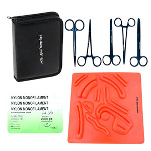 Kit de Práctica de Sutura Quirúrgica con Almohadilla de Piel, Instrumentos Médicos Quirúrgicos, Kit de Sutura para Entrenamiento de Estudiantes de Medicina, Venta Caliente - Product Image 1
