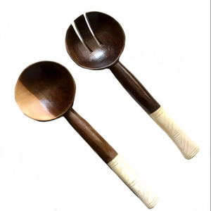 Elegant Design <b>Salad</b> Server With Bone Handle Wooden <b>Salad</b> Server Bone <b>Salad</b> Server <b>Salad</b> <b>Tools</b> At very competitive Price - Product Image 1