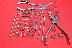 Kit de forceps dentaires professionnels en acier inoxydable certifié CE, pince à perforer, ensemble d'instruments dentaires de classe I - Product Image 5