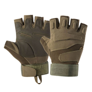 OEM Gym Weightlifting Gloves Breathable Mesh Fabric with Padded Palm Wrist Support for Professional Workout and CrossFit - Product Image 6