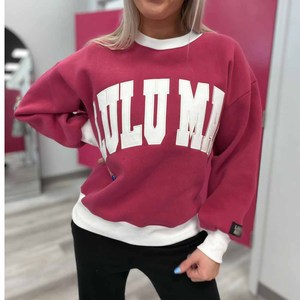เสื้อฮู้ดดี้ผู้ชายคอตตอน 100% ปักเลื่อมลายโลโก้ LULU MAC แบบสั่งทำพิเศษ ขายส่ง ดีไซน์เนอร์ คอกลม ทรงโอเวอร์ไซส์ ODM - Product Image 4