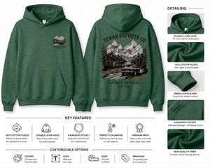 Sweat-shirt à capuche unisexe blanc en coton French Terry avec poche numérique, style décontracté streetwear hiver, épaules tombantes, 300 GSM, ODM - Product Image 5