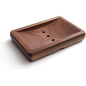 Mango Wood Soap Holder Customised Logo New Arrival for Bathroom <b>Vanity</b> and Countertop Storage holder For Sale - Product Image 5