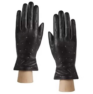 Guantes de cuero de moda con diseño elegante, profesional y moderno, en diferentes colores sólidos, con características a prueba de viento y personalizables. - Product Image 5